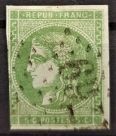 FRANCE 1870 - LE HAVRE Cancel - YT 42Ba - 5c - 1870 Bordeaux Printing