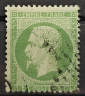 FRANCE 1862 - Canceled - YT 20 - 5c - 1862 Napoléon III.