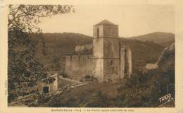 CPA FRANCE 83 " Collobrières, La Vieille église" - Collobrieres