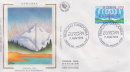 Enveloppe  FDC  1er  Jour   ANDORRE    EUROPA   1994 - 1994