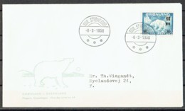 Greenland 1956. Michel  37-38 On FDC. - Brieven En Documenten