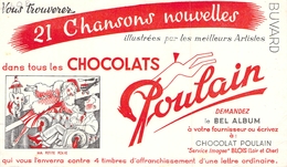 Ancien Buvard Collection Chocolat Poulain - Cocoa & Chocolat