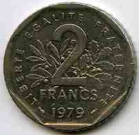 France 2 Francs 1979 GAD 547 KM 942.1 - 2 Francs