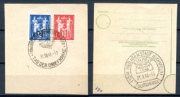 Allemagne  --  DDR / RDA  --  243 - 244  --  Perfekt...  --  Sonderstempel Tag Der Briefmarke - Gebraucht