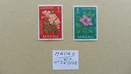 Asie > Macao >   2 Timbres Neufs Charnière - Andere & Zonder Classificatie