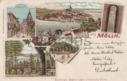 Germany - Gruss Aus Molln - Schleswig - Holstein - Litho - Moelln