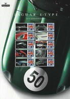 Gran Bretagna, 2011 CS13 50° Ann. Della Jaguar E, L'auto Più Bella Smiler, Con Custodia, Perfetto - Smilers Sheets