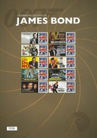 Gran Bretagna, 2012 CS17 50° Ann. Di James Bond, Smiler, Con Custodia, Perfetto - Smilers Sheets