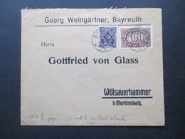 Infla 1923 Queroffset Nr. 247 Mit Plattenfehler II MiF Mit Posthorn Nr. 230 P Geprüft Einwandfrei Infla Berlin - Lettres & Documents