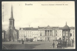 +++ CPA - BRUSSEL - BRUXELLES - MOLENBEEK ST JEAN - MOLENBECK - Place De La Duchesse - Nels - TRAM Cheval // - Molenbeek-St-Jean - St-Jans-Molenbeek