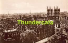 CPA CARTE DE PHOTO FOTO LONDON WESTMINSTER ABBEY - Westminster Abbey