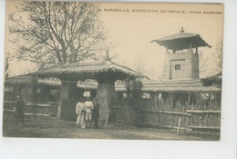 AFRIQUE - SOUDAN - Ferme Soudanaise à L'EXPOSITION COLONIALE DE MARSEILLE 1906 - Soudan