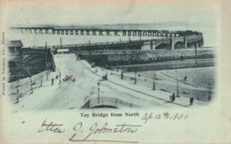 Tay Bridge From North (1901) - Fife