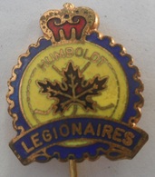 ICE HOCKEY - HUMBOLDT LEGIONAIRES, Canada PINS BADGES P3/5 - Wintersport