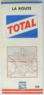 Carte Vintage Michelin De France, SUD, N° 999, La Route TOTAL De 1963, Très Bien. - Cartes Routières