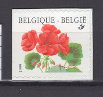 Timbre Du Carnet B32 (2850) ND Gauche Fleurs Buzin Pelargonium ** Belgique - Postzegelboekjes 1953-....