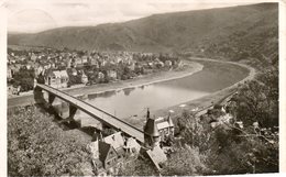 Allemagne. CPSM. TRABEN TRARBACH.  La Ville, Le Pont. 1951. - Traben-Trarbach