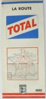 Carte Vintage Michelin De France, NORD, N° 998, La Route TOTAL De 1963, Très Bien. - Cartes Routières