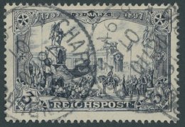 Dt. Reich 65I O, 1900, 3 M. Reichspost, Type I, Kabinett, Mi. (60.-) - Other & Unclassified