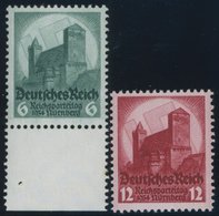 Dt. Reich 546/7 **, 1934, Reichsparteitag, Pracht, Mi. 85.- - Sonstige & Ohne Zuordnung