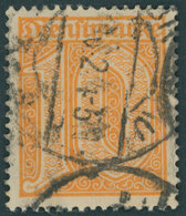 DIENSTMARKEN D 65 O, 1921, 10 Pf. Dunkelorange, Pracht, Gepr. Peschl, Mi. 600.- - Dienstmarken