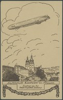 ALTE ANSICHTSKARTEN 1913, LZ 17 (Sachsen) Vogtlandfahrt, Sonderkarte Der Neuen Vogtländischen Zeitung (senkrechtes Bild) - Other & Unclassified