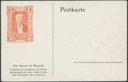 ALTE ANSICHTSKARTEN 1908, Nationalspende Der Kaiser In Manzell, Ungebraucht, Pracht - Other & Unclassified