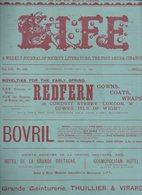 Life N°554 In And Out Society - In The Stalls - Life Non The Riviera - In The City - Rosalinds Past And present De 1890 - Journalismus