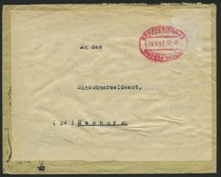 ALL. BES. GEBÜHR BEZAHLT KEMPTEN (Allgäu)2 Gebühr Bezahlt, 19.8.46, Roter Ellipsenstempel, Brief Feinst - Sonstige & Ohne Zuordnung