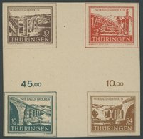 THÜRINGEN Hz 1ay **, 1946, Herzstück Wiederaufbau, Postfrisch, Pracht, Gepr. Sturm, Mi. 250.- - Sonstige & Ohne Zuordnung