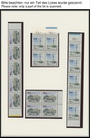 ENGROS 254-65 VB **, 1965/6, Das Neue Berlin, 23-30x In Viererblocks Und Streifen, Zusätzlich Eine Einzelmarke, Viele Ra - Collections