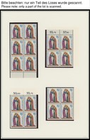 JAHRGÄNGE 353-78 VB **, 1970, Kompletter Postfrischer Jahrgang, 18x In Bockstücken, Viele Randstücke, Sauber Auf Leuchtt - Sonstige & Ohne Zuordnung