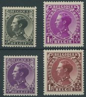 BELGIEN 382-85 **, 1934, Kriegsbeschädigtenhilfe, Postfrisch, 2 Prachtsätze, Mi. 108.- - Sonstige & Ohne Zuordnung