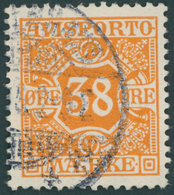 VERRECHNUNGSMARKEN V 6Y O, 1914, 30 Ø Orange, Wz. 2, Pracht, Mi. 120.- - Revenue Stamps