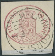 FINNLAND 2x BRIEF, 1856, 10 K. Karmin, K1 HELSINGFORS, Breitrandig, Prachtbriefstück, Fotoattest Grønlund, Mi. (1000.-) - Other & Unclassified