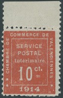 FRANKREICH 127 **, 1914, 10 C. Handelskammer, Postfrisch, Pracht, Gepr. Brun - Sonstige & Ohne Zuordnung