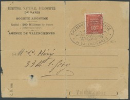 FRANKREICH 127 BrfStk, 1914, 10 C. Handelskammer, Prachtstück Auf Briefvorderseite, Gepr. Calves, Mi. (500.-) - Sonstige & Ohne Zuordnung