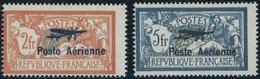 FRANKREICH 220/1 *, 1927, Poste Aérienne, Falzrest, Pracht - Sonstige & Ohne Zuordnung