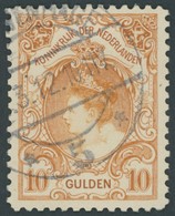 NIEDERLANDE 66 O, 1905, 10 G. Dunkelorange, Pracht, Mi. 700.- - ...-1852 Préphilatélie