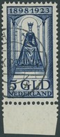 NIEDERLANDE 133 O, 1923, 5 G. Blau, Pracht, Mi. 200.- - ...-1852 Préphilatélie