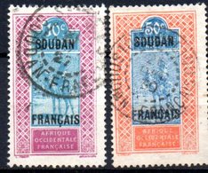 Soudan: Yvert N° 37 Et 40; 2 Valeurs - Used Stamps
