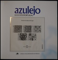 PORTUGAL Bl. 385 (*), 1986, AZULEJO, Nummeriertes Buch (80 Seiten) Mit 20 Postfrischen Werten Und Einem Block (Schwarzdr - Usado