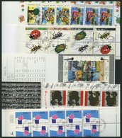ISRAEL - SAMMLUNGEN, LOTS MH O, 1989-94, 5 Verschiedene Markenheftchen, Pracht, Mi. 134.- - Lots & Serien