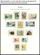 EUROPA UNION **, 1979, Post- Und Fernmeldewesen, Kompletter Jahrgang, Pracht, Mi. 112.- - Collections