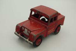 Dinky Toys, N° 255-G: MERSEY TUNNEL POLICE LAND ROVER , Made In England, 1955-61, Meccano LTD - Dinky