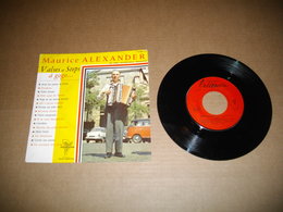 Vinyle 45T Maurice Alexander - Valses Et Steps à Gogo - Instrumental