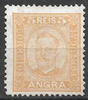 Angra – 1892 King Carlos 5 Réis - Angra