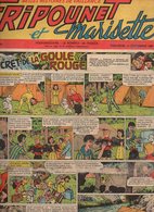 Fripounet Et Marisette N°38 à Monter Le Guignol De Poche - Sauveteurs Du Moussaillon Au Commandant De 1956 - Fripounet