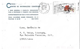 Portugal Cover With "Os Funcionários Identificam-se" Cancellation - Briefe U. Dokumente