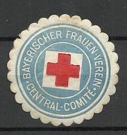 DEUTSCHLAND Bayerisher Frauen-Verein Central-Comite Siegelmarke Seal Stamp - Erinofilia